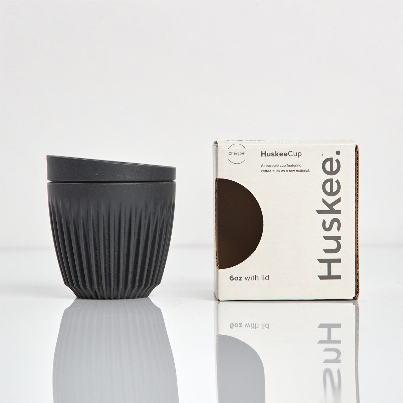 Huskee Cup - Charcoal 6oz