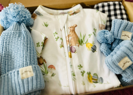 Easter Snuggle Gift Box- Baby Blue