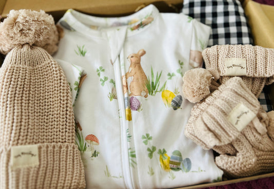 Easter Snuggle Gift Box- Biscuit